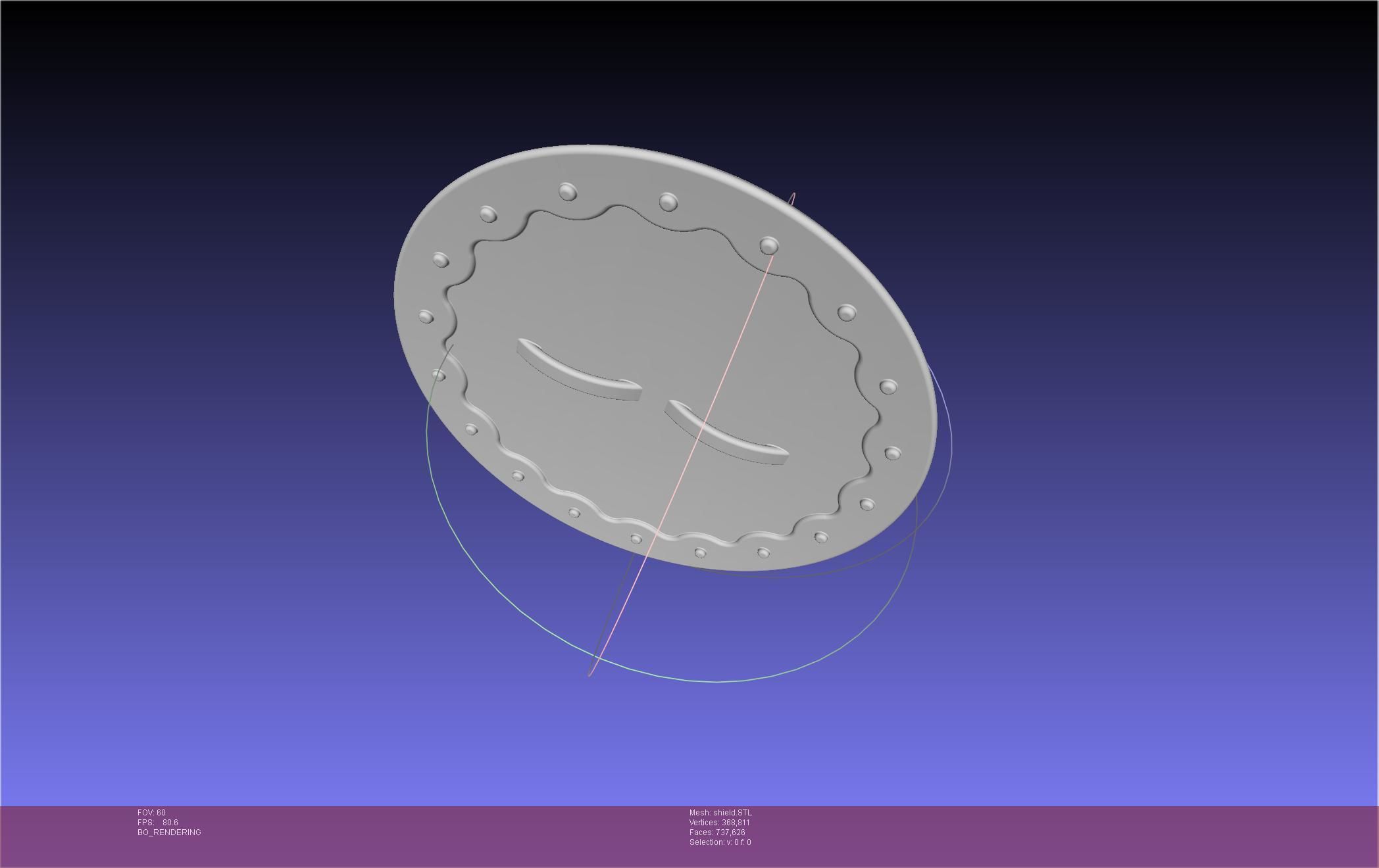 Dr Stone Kohaku Shield Update Printable Model 3D print model_6