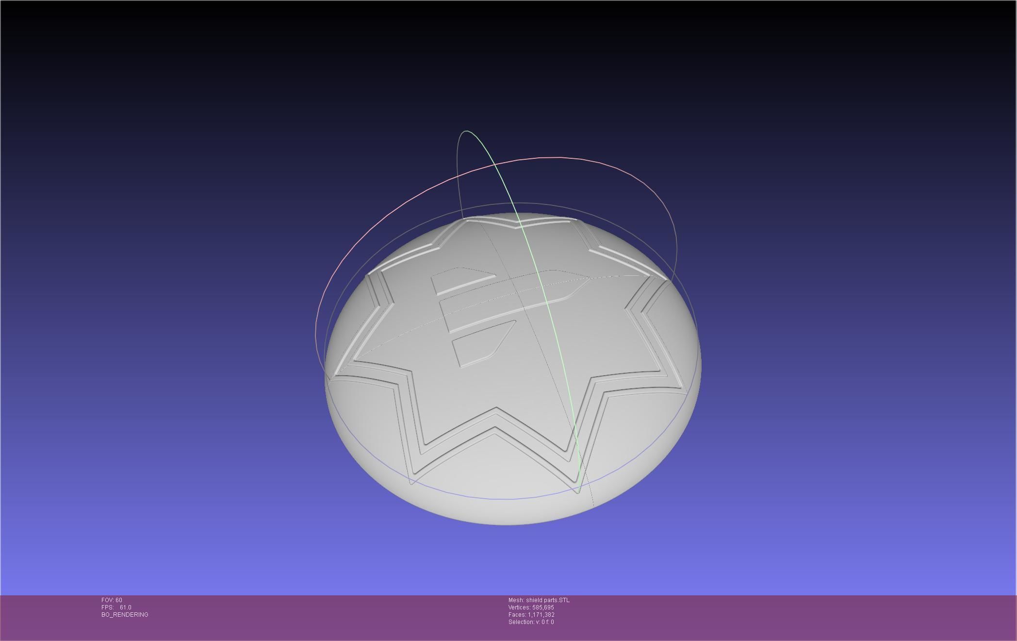 Dr Stone Kohaku Shield Update Printable Model 3D print model_22