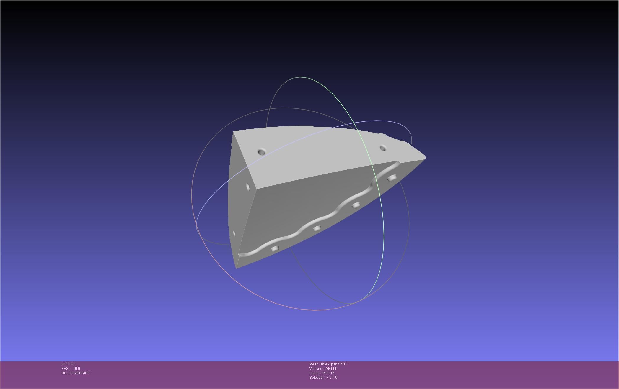 Dr Stone Kohaku Shield Update Printable Model 3D print model_33