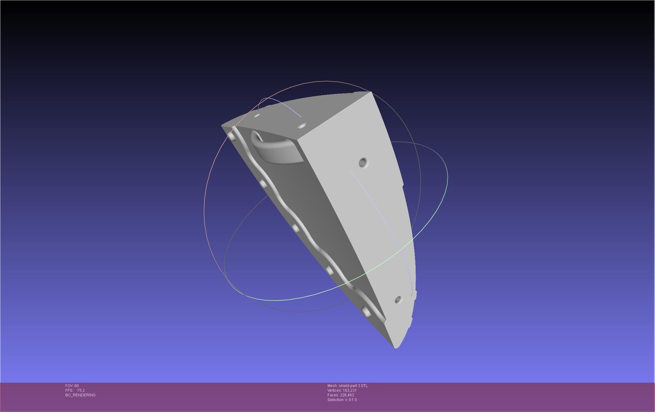 Dr Stone Kohaku Shield Update Printable Model 3D print model_48