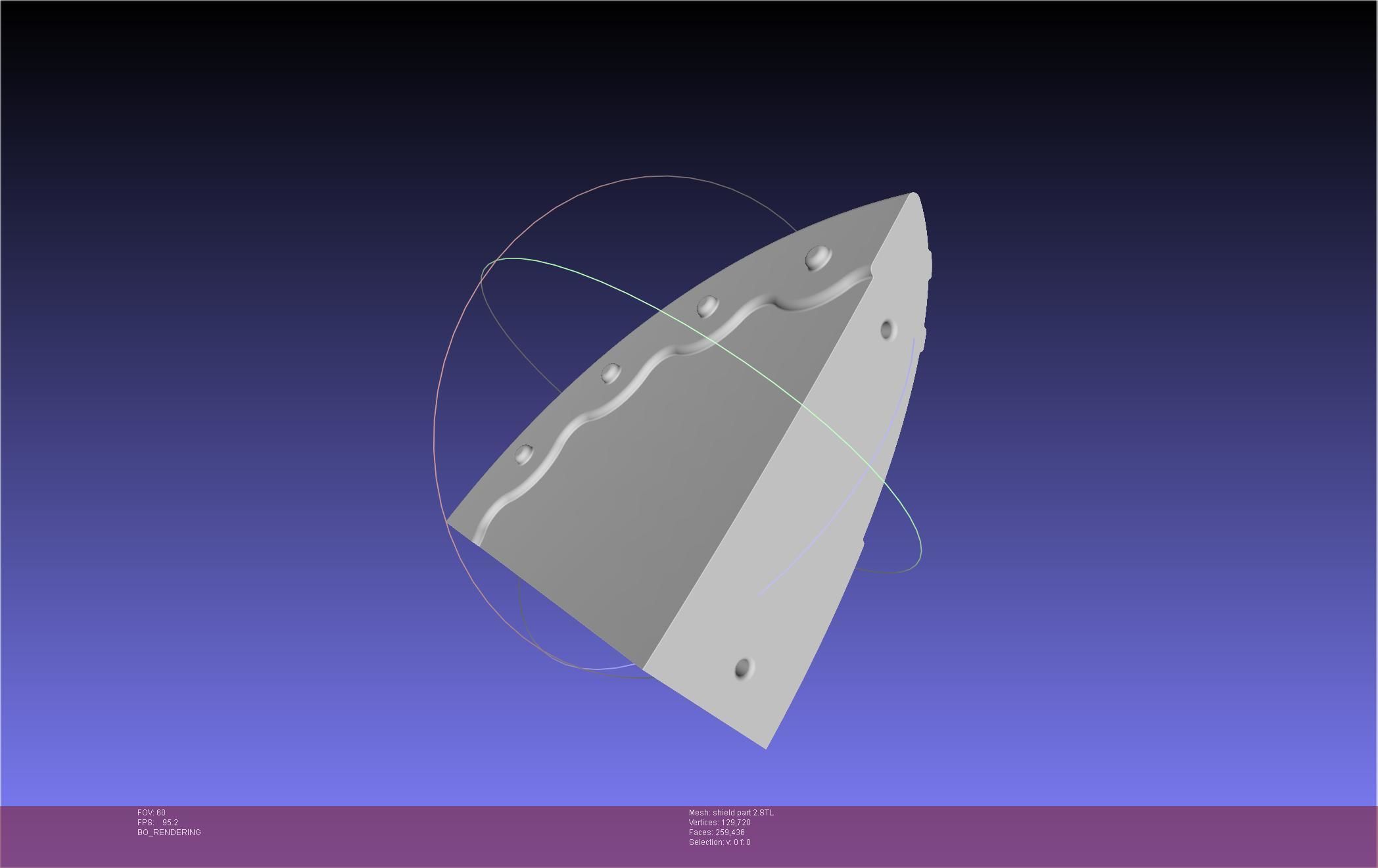 Dr Stone Kohaku Shield Update Printable Model 3D print model_41