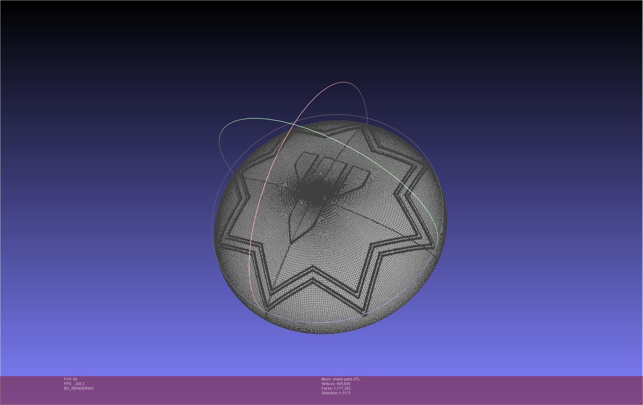 Dr Stone Kohaku Shield Update Printable Model 3D print model_31