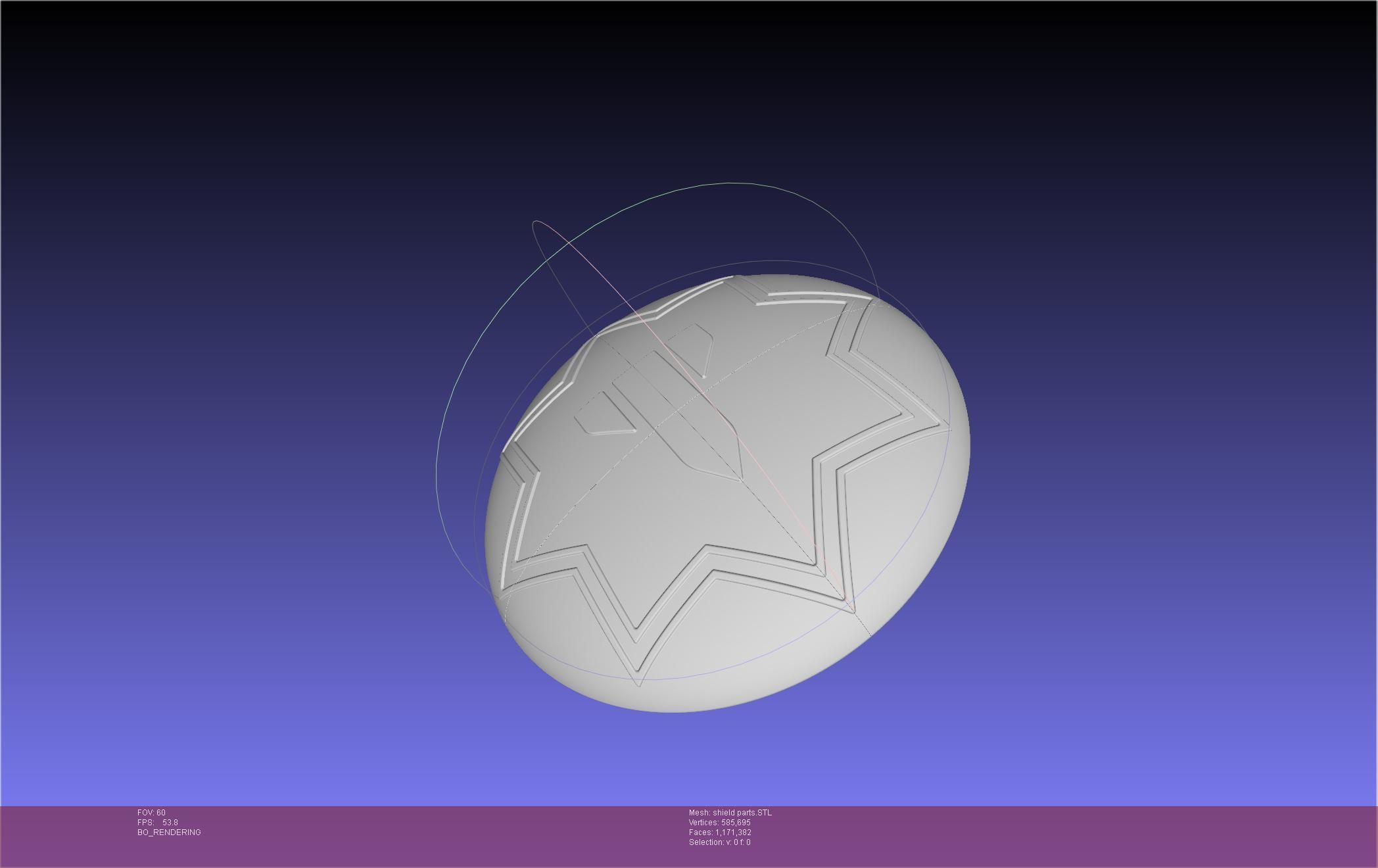 Dr Stone Kohaku Shield Update Printable Model 3D print model_23