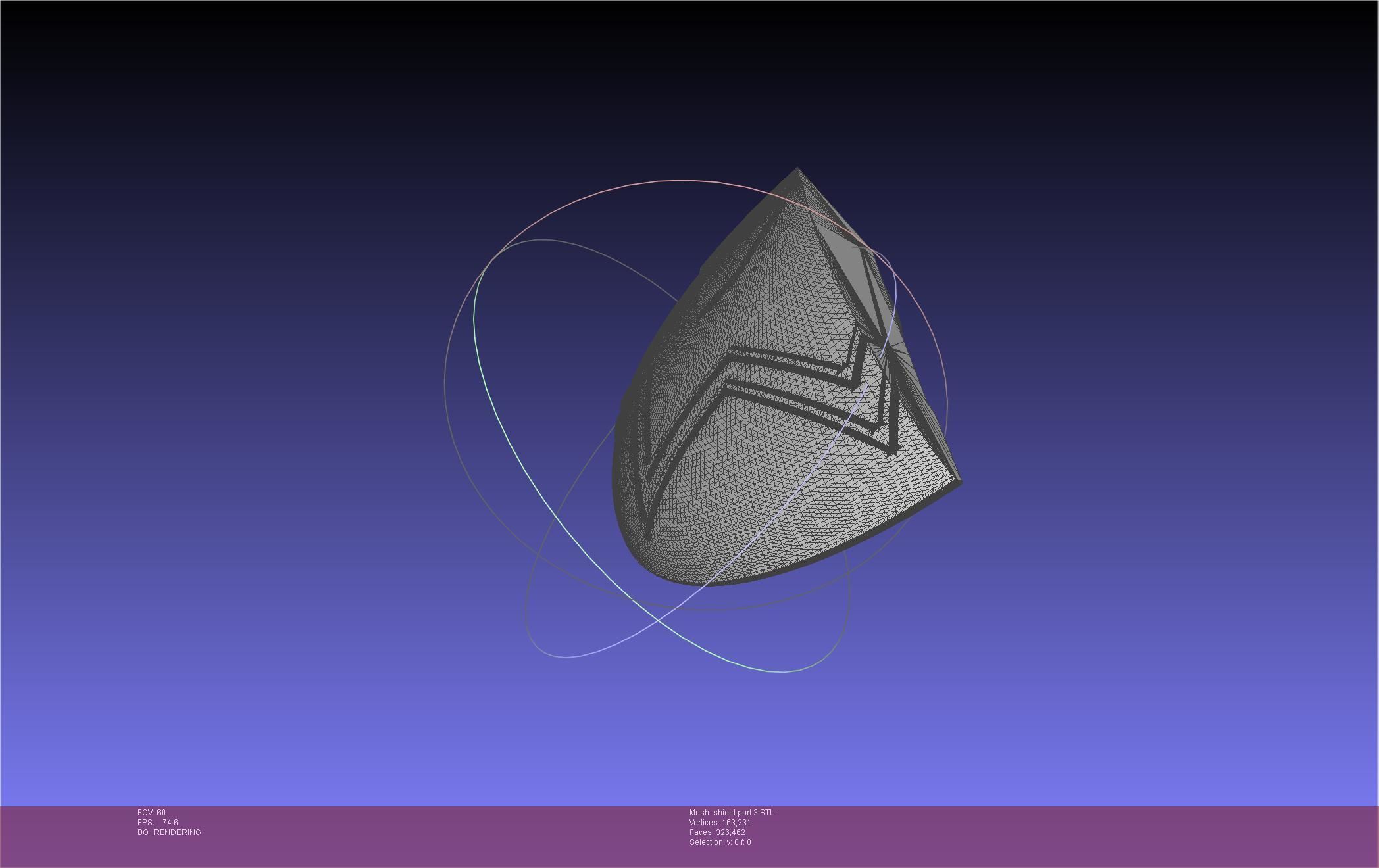 Dr Stone Kohaku Shield Update Printable Model 3D print model_52