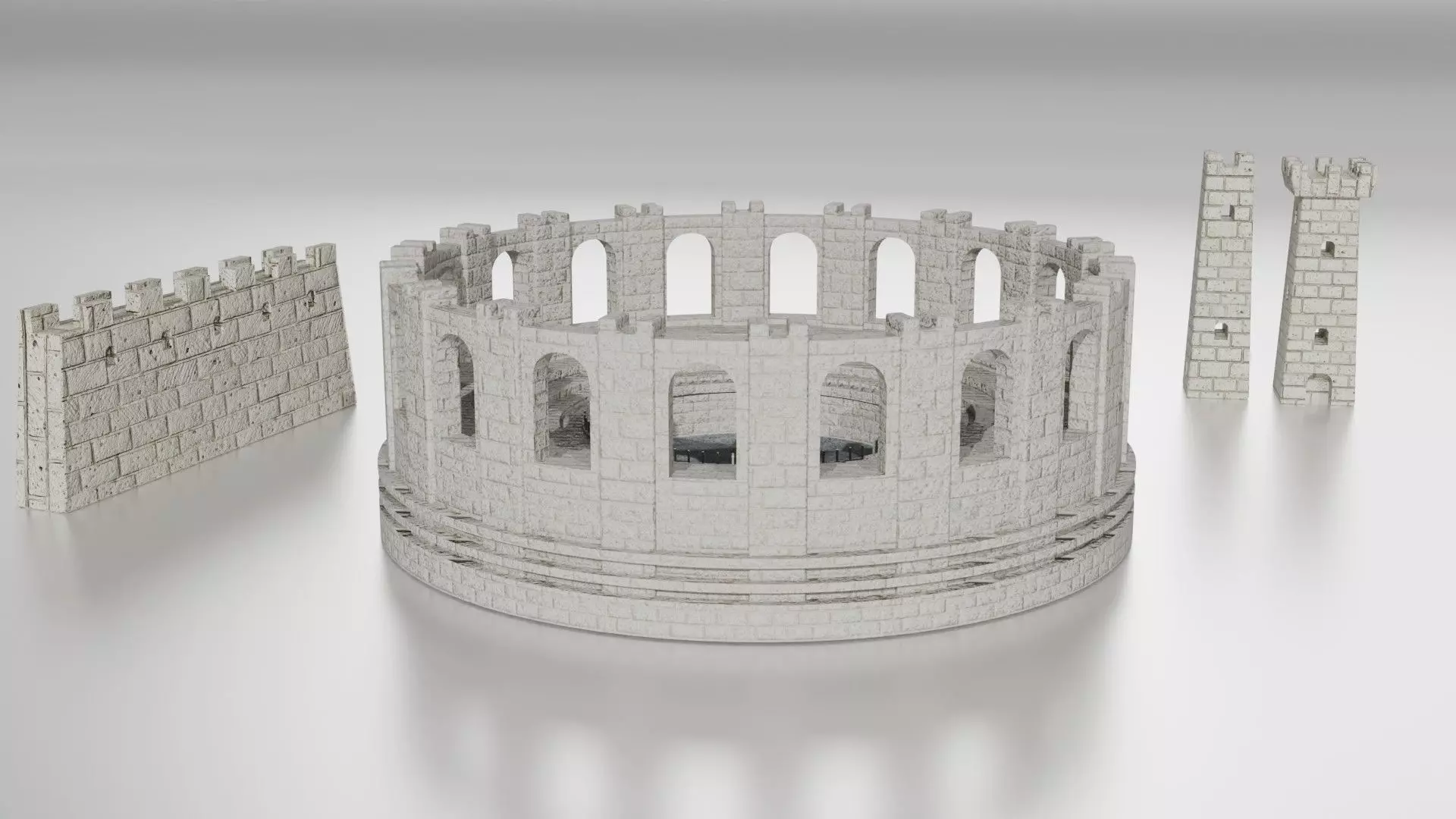 arterium Low-poly 3D model