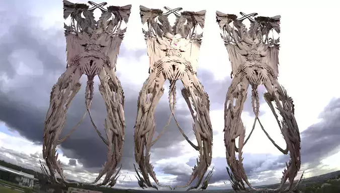 Lilith underworld wall design  3D model