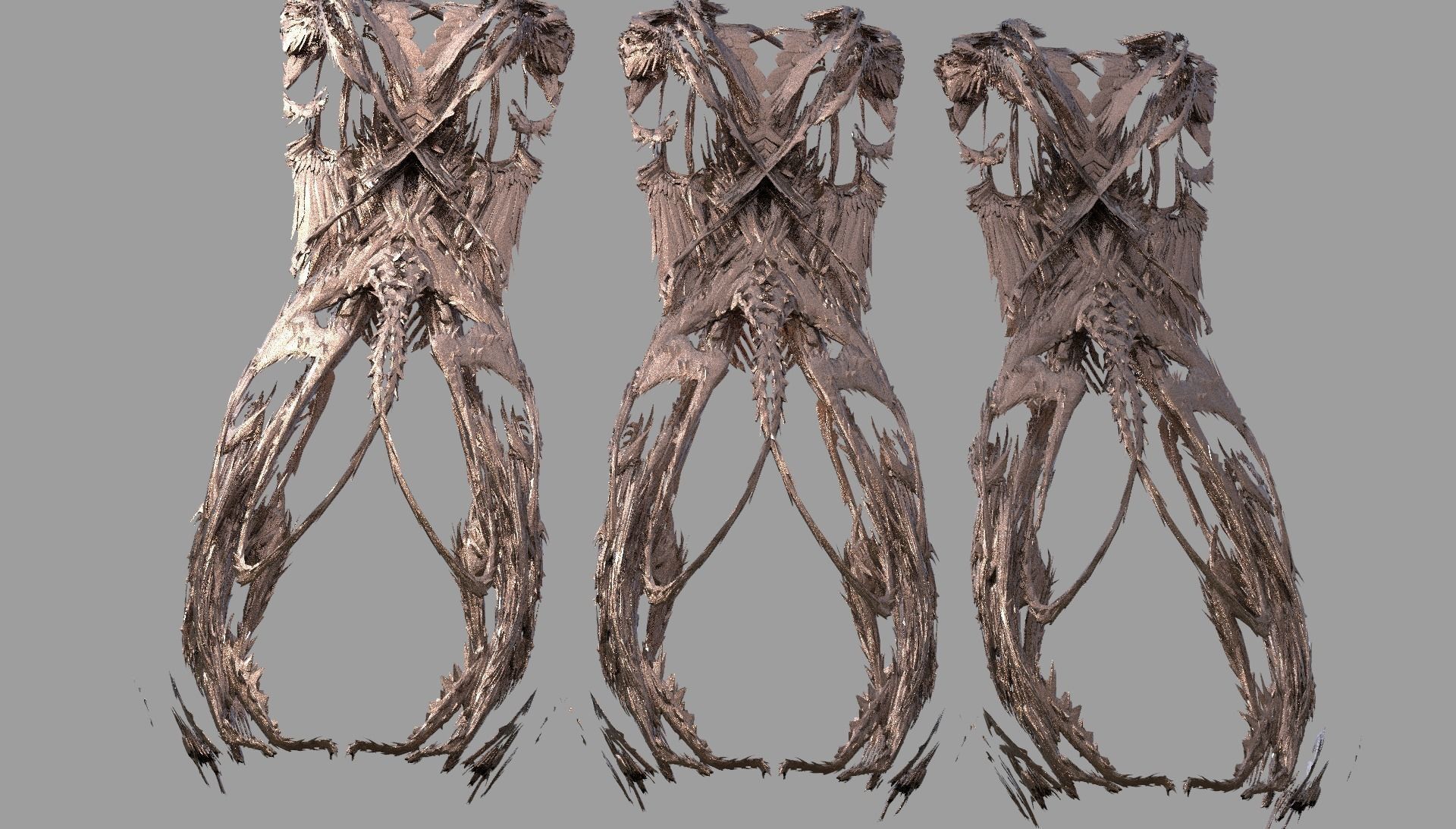 Lilith underworld wall design  3D model_1