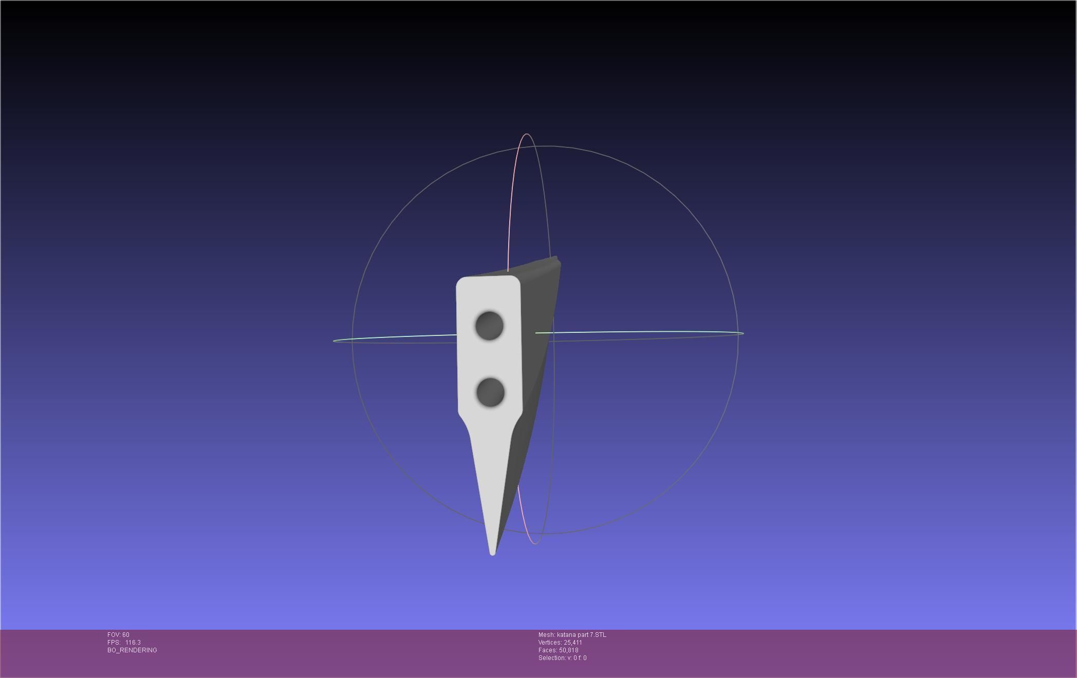 Dr Stone Katana Printable Assembly 3D print model_64
