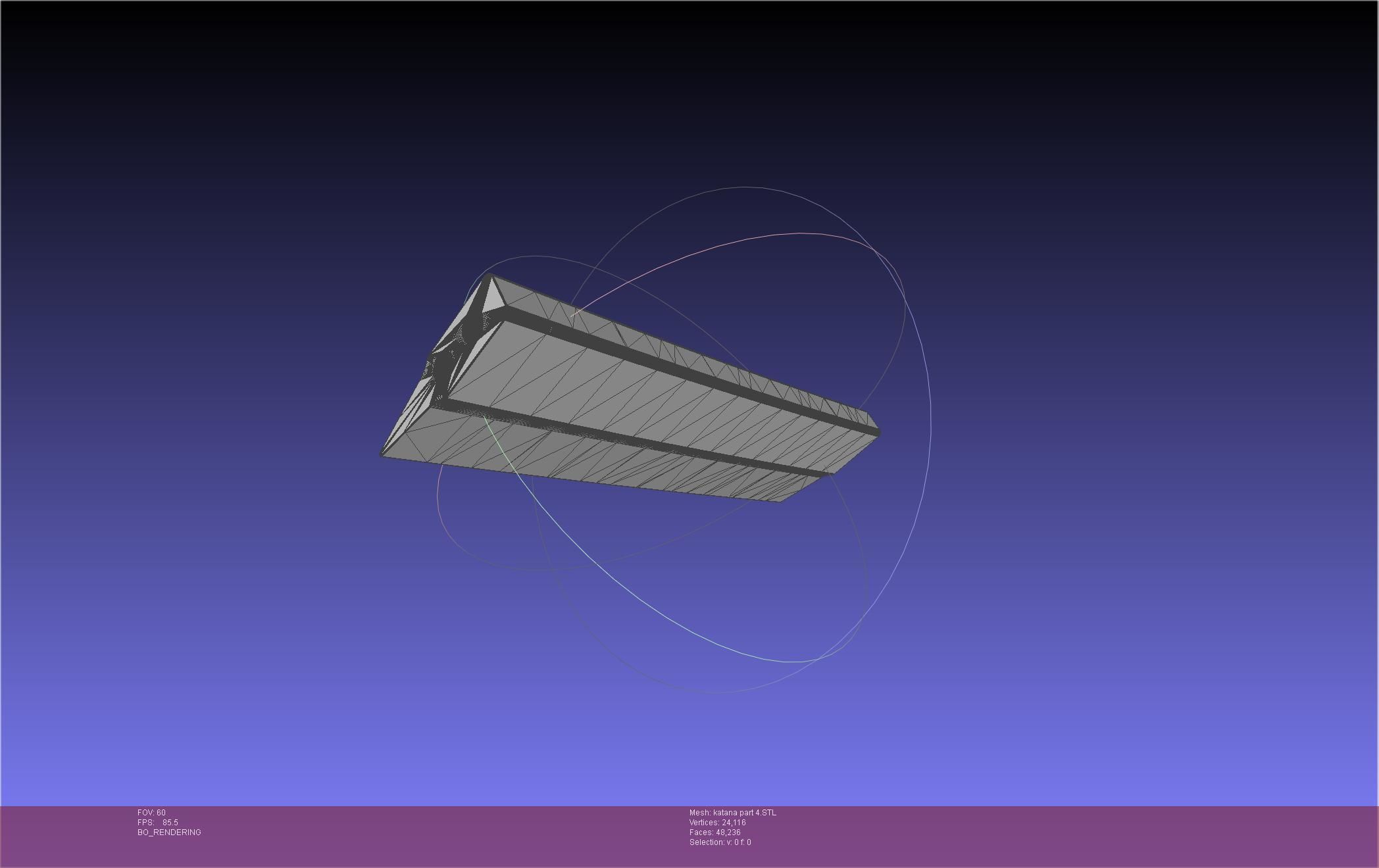 Dr Stone Katana Printable Assembly 3D print model_47