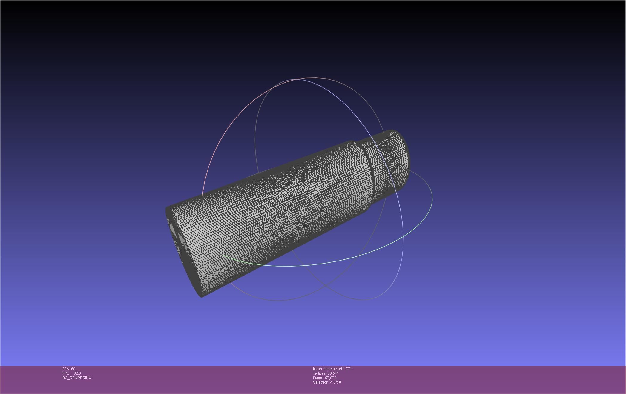 Dr Stone Katana Printable Assembly 3D print model_29