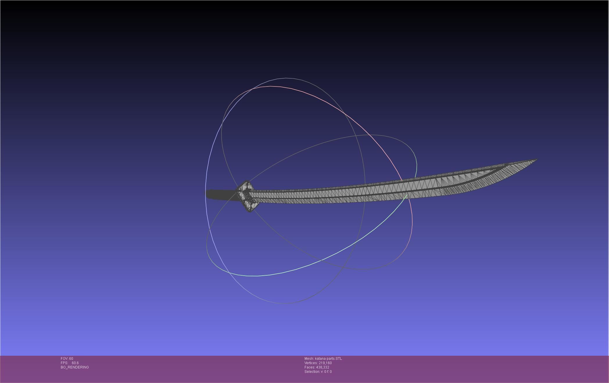 Dr Stone Katana Printable Assembly 3D print model_23