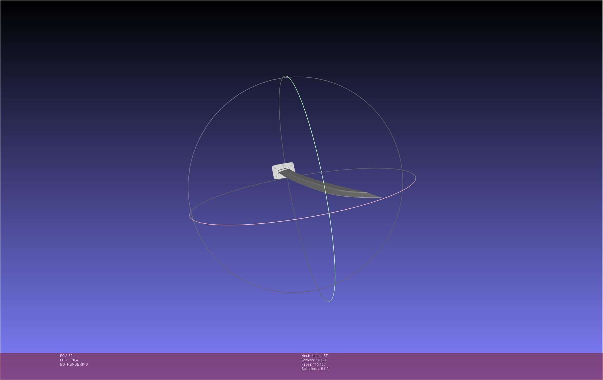 Dr Stone Katana Printable Assembly 3D print model_3