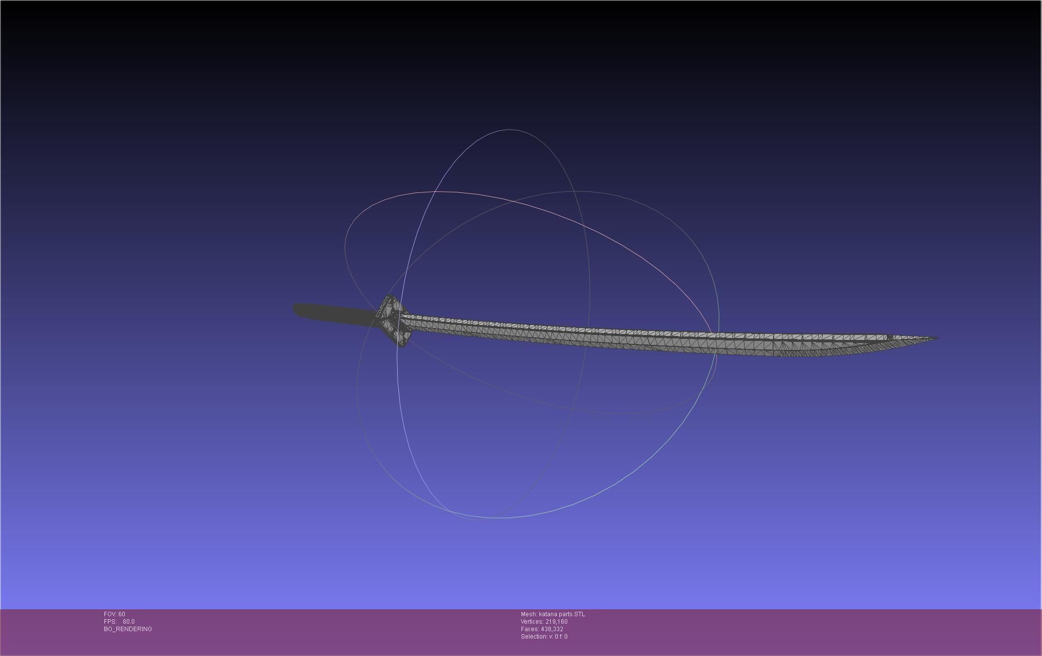 Dr Stone Katana Printable Assembly 3D print model_22