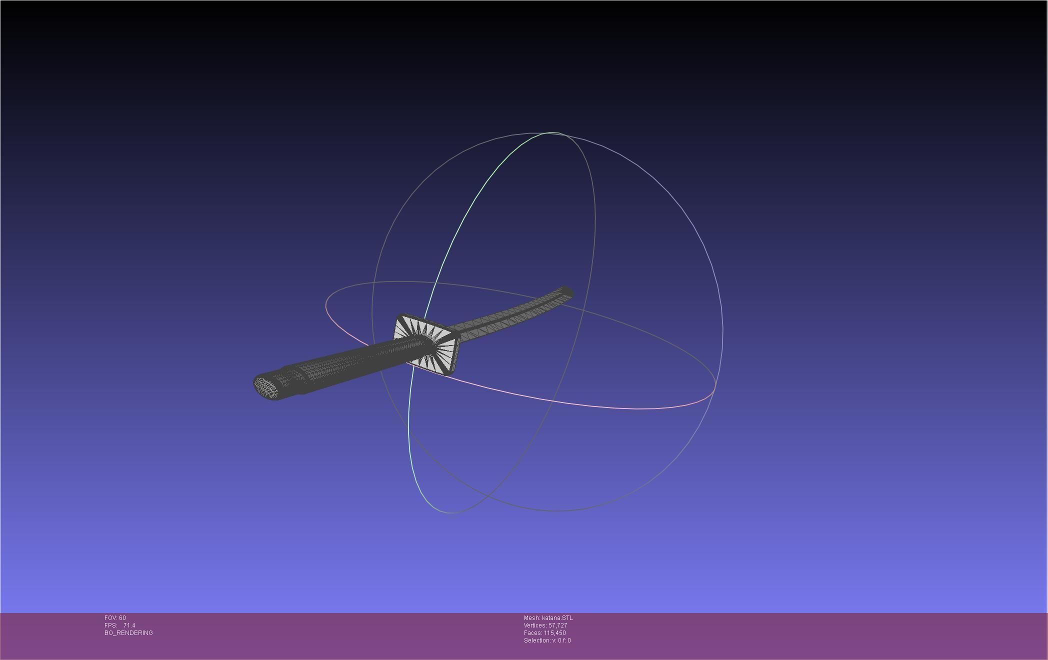 Dr Stone Katana Printable Assembly 3D print model_17