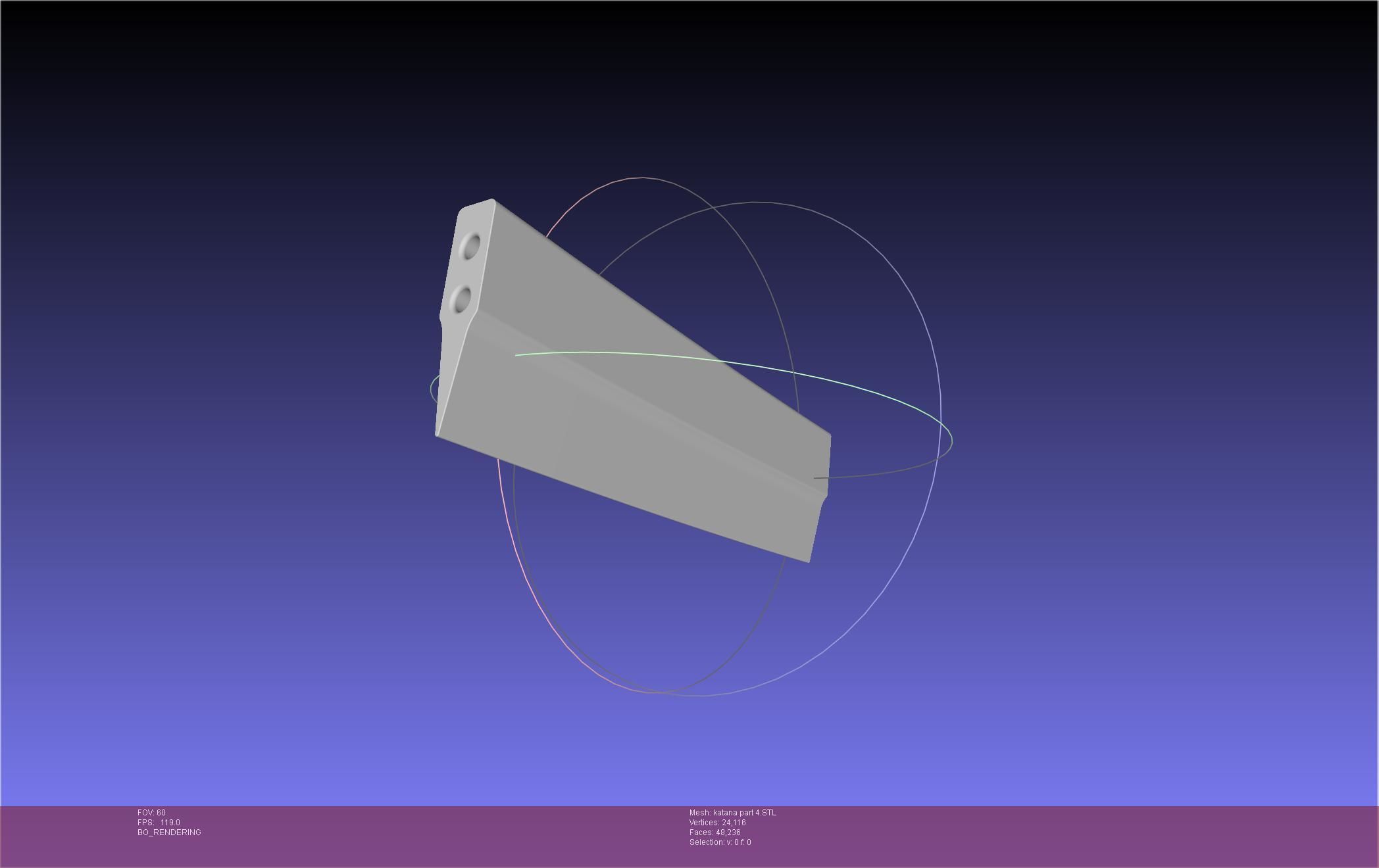 Dr Stone Katana Printable Assembly 3D print model_45