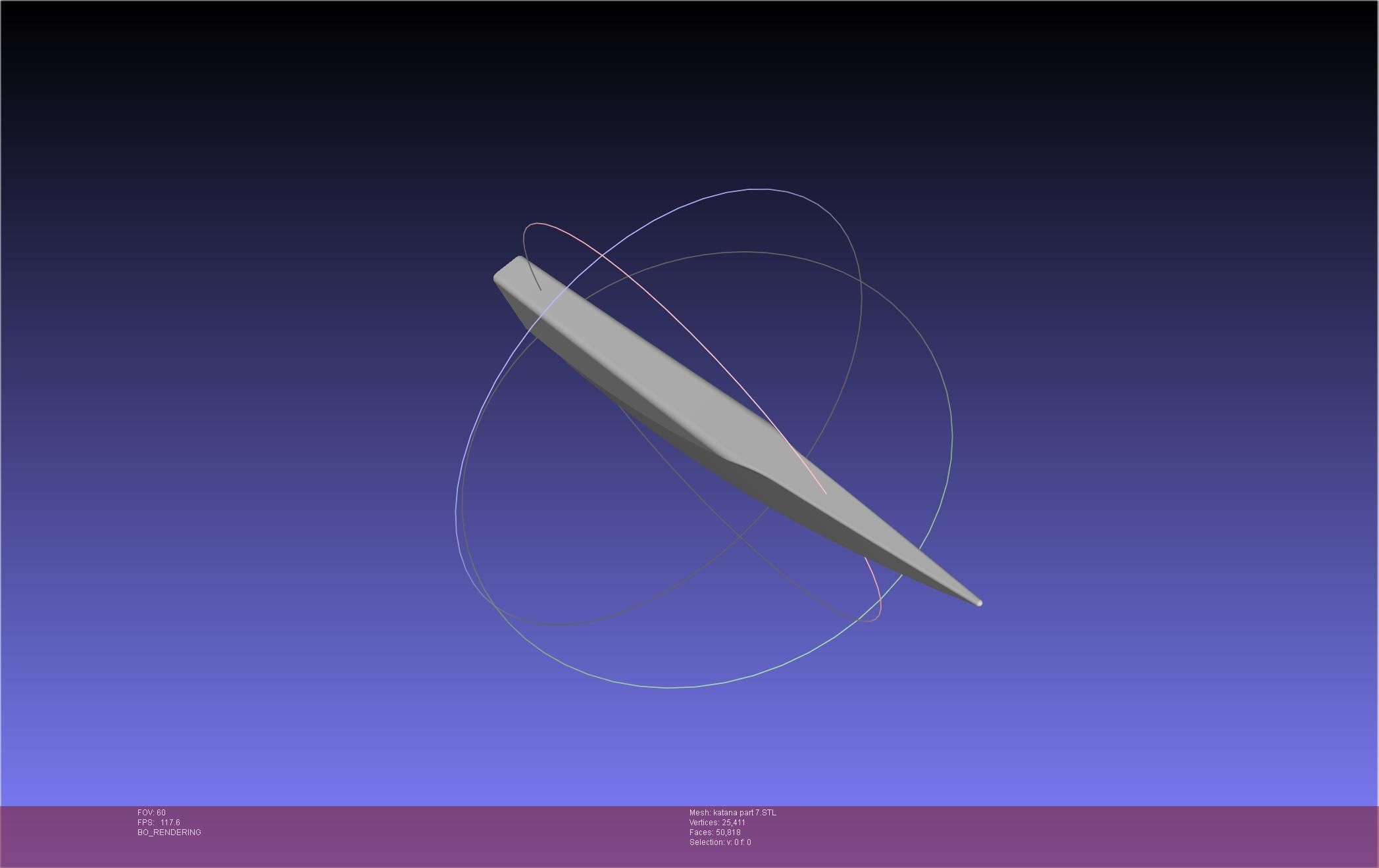 Dr Stone Katana Printable Assembly 3D print model_67