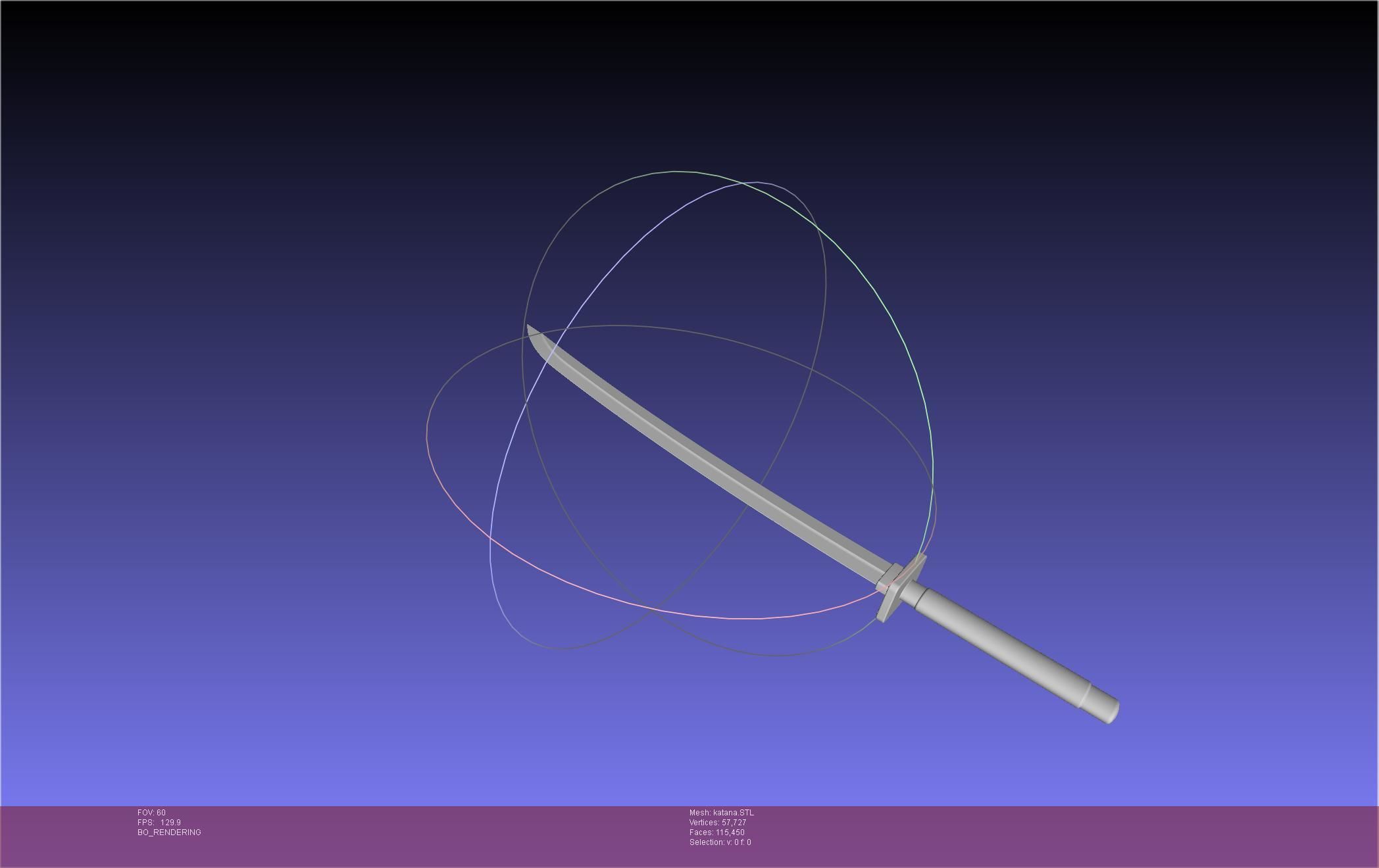 Dr Stone Katana Printable Assembly 3D print model_11