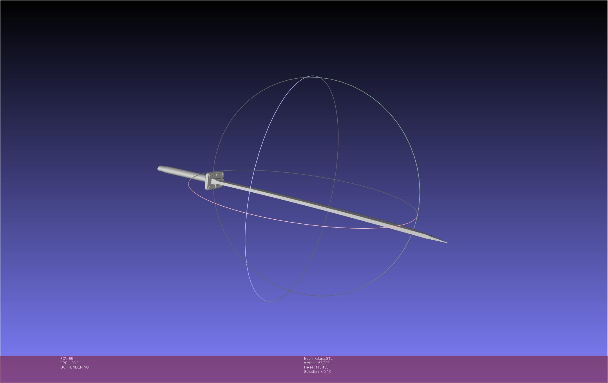 Dr Stone Katana Printable Assembly 3D print model_13