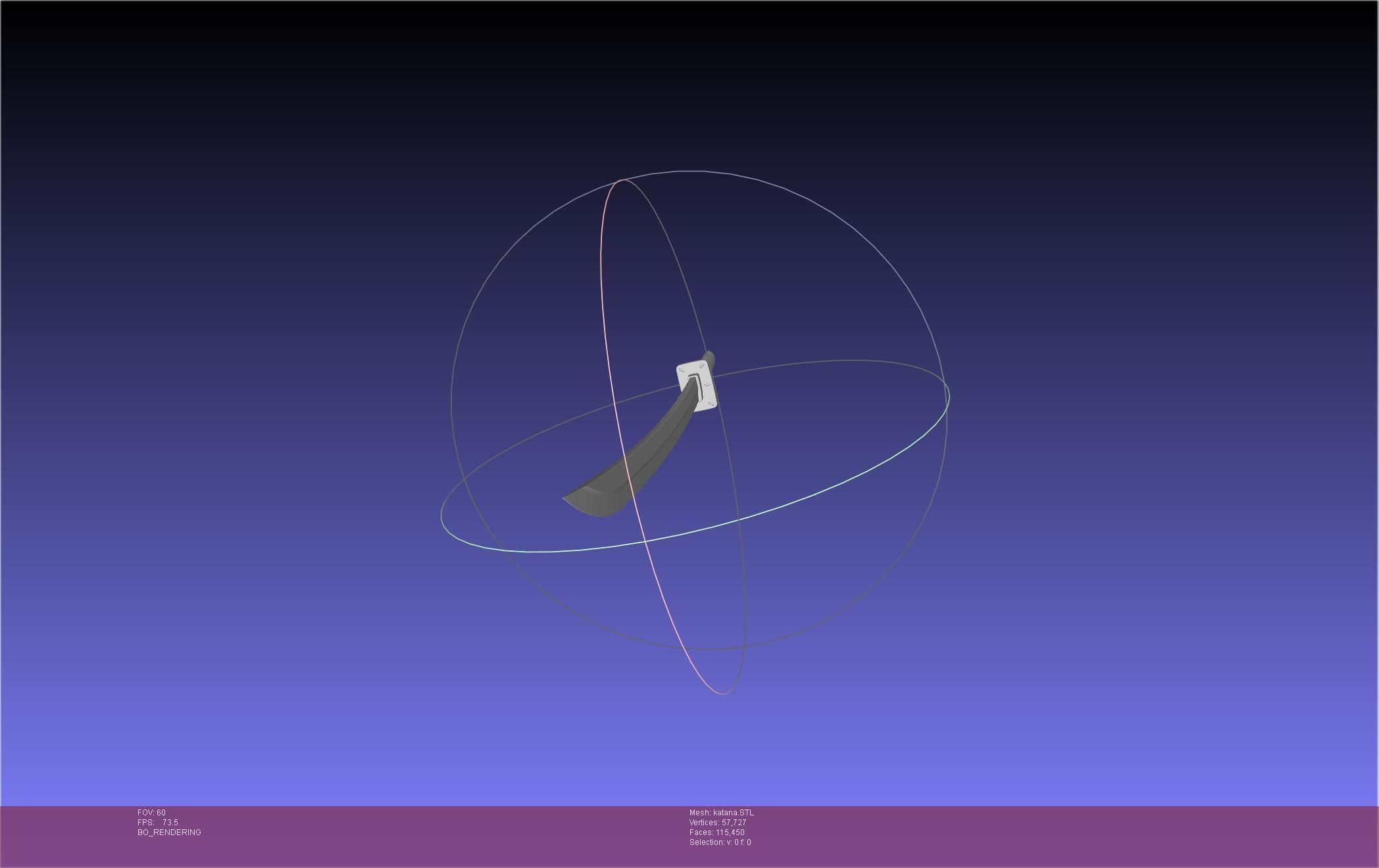 Dr Stone Katana Printable Assembly 3D print model_8