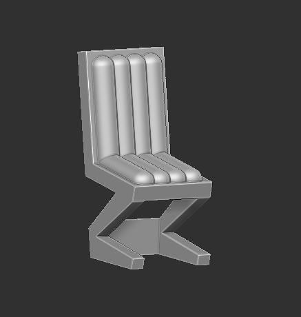 Diorama Scifi Chair 3D print model