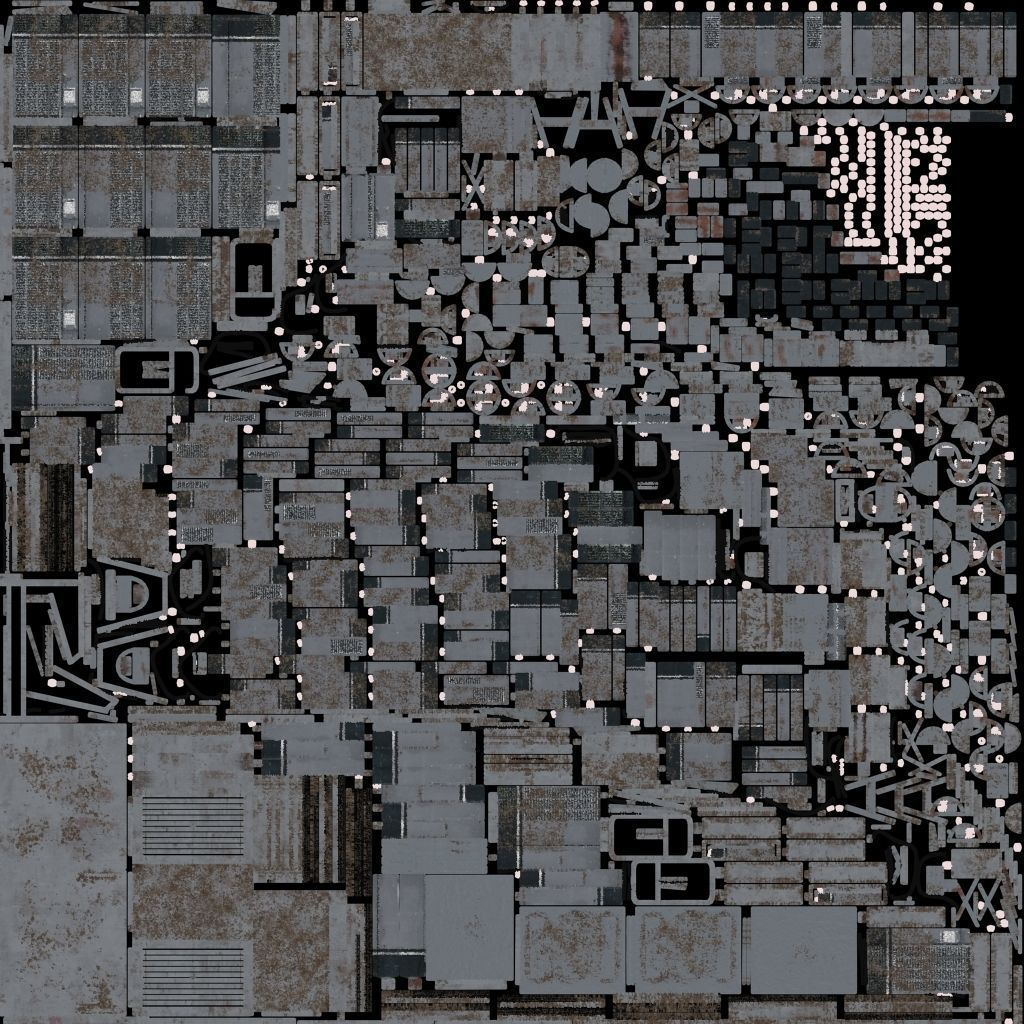 3D Exterior Office Scene 3dsmax 3D model_4