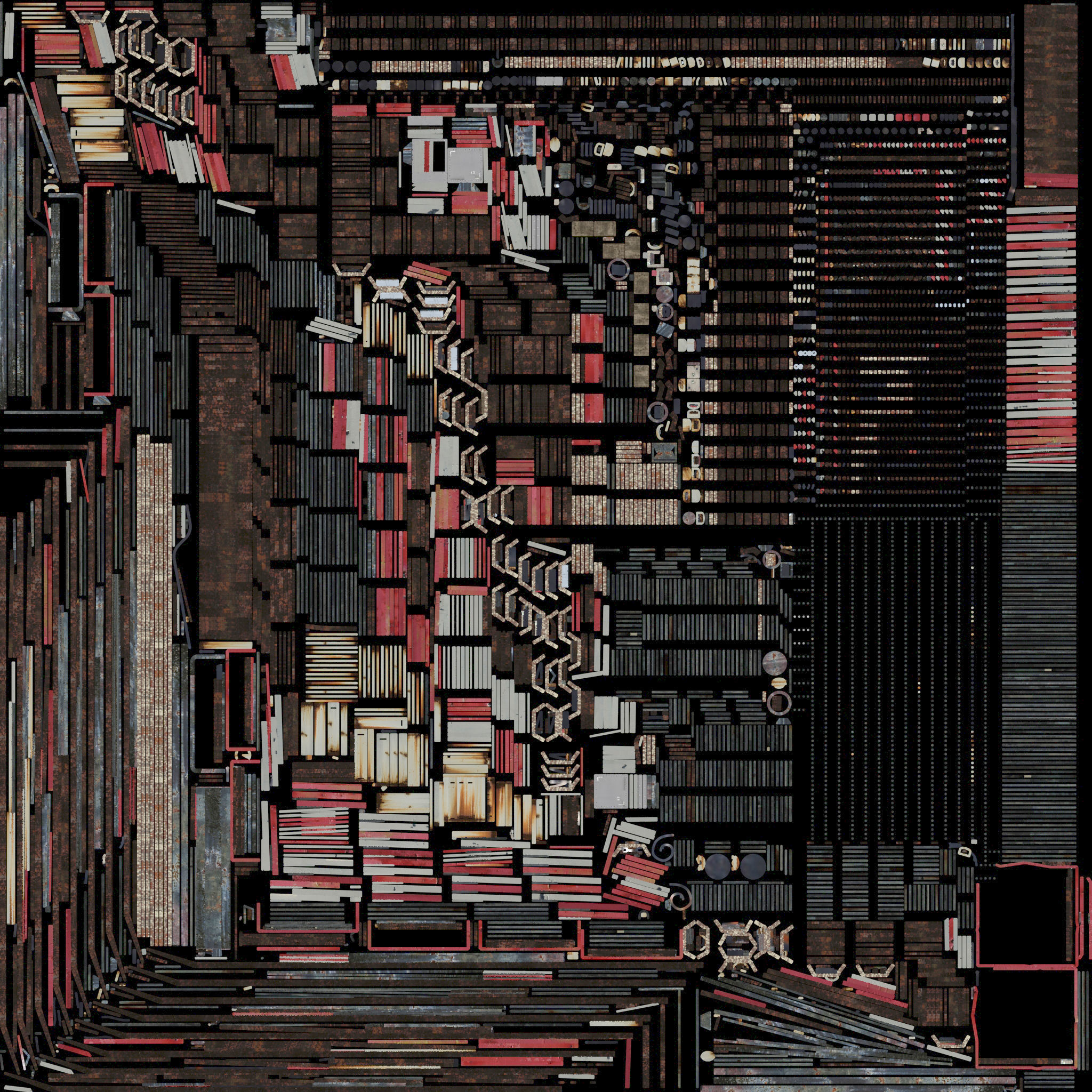 3D Exterior Office Scene 3dsmax 3D model_6