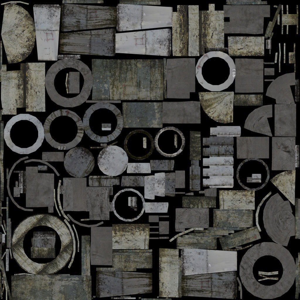 3D Exterior Office Scene 3dsmax 3D model_5