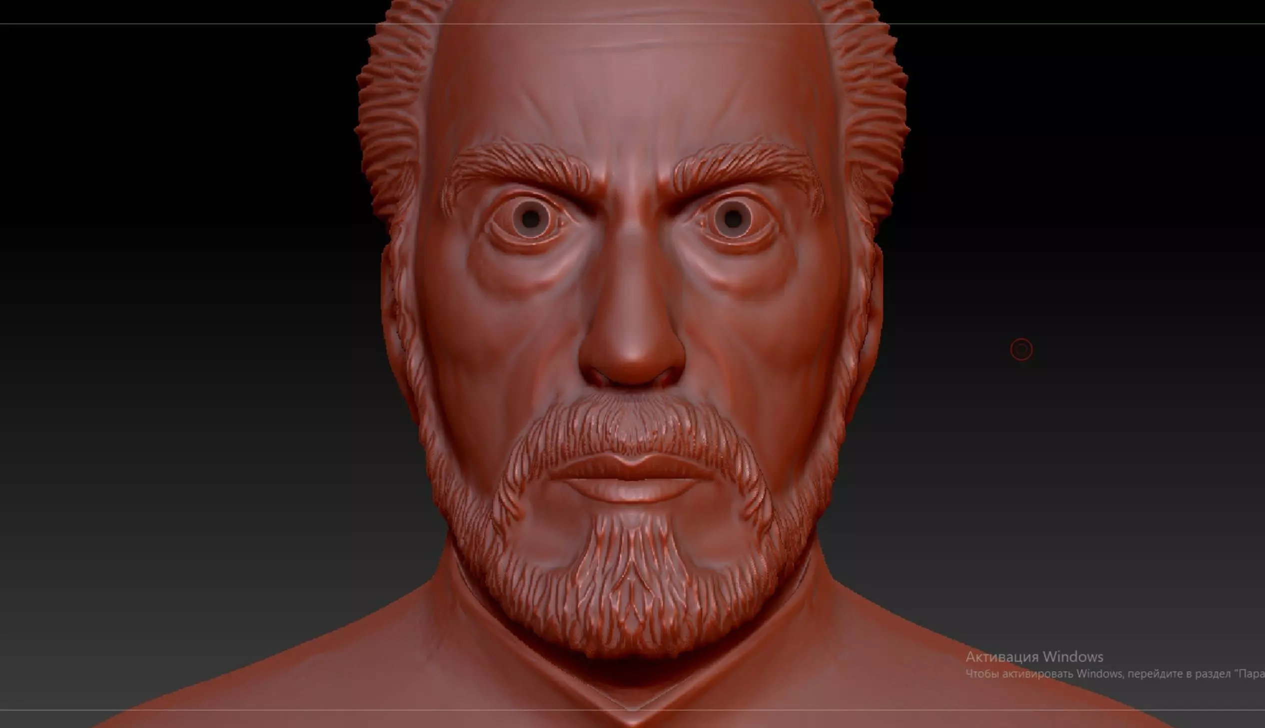 Count Dooku bust from Star Wars 3D print model_0