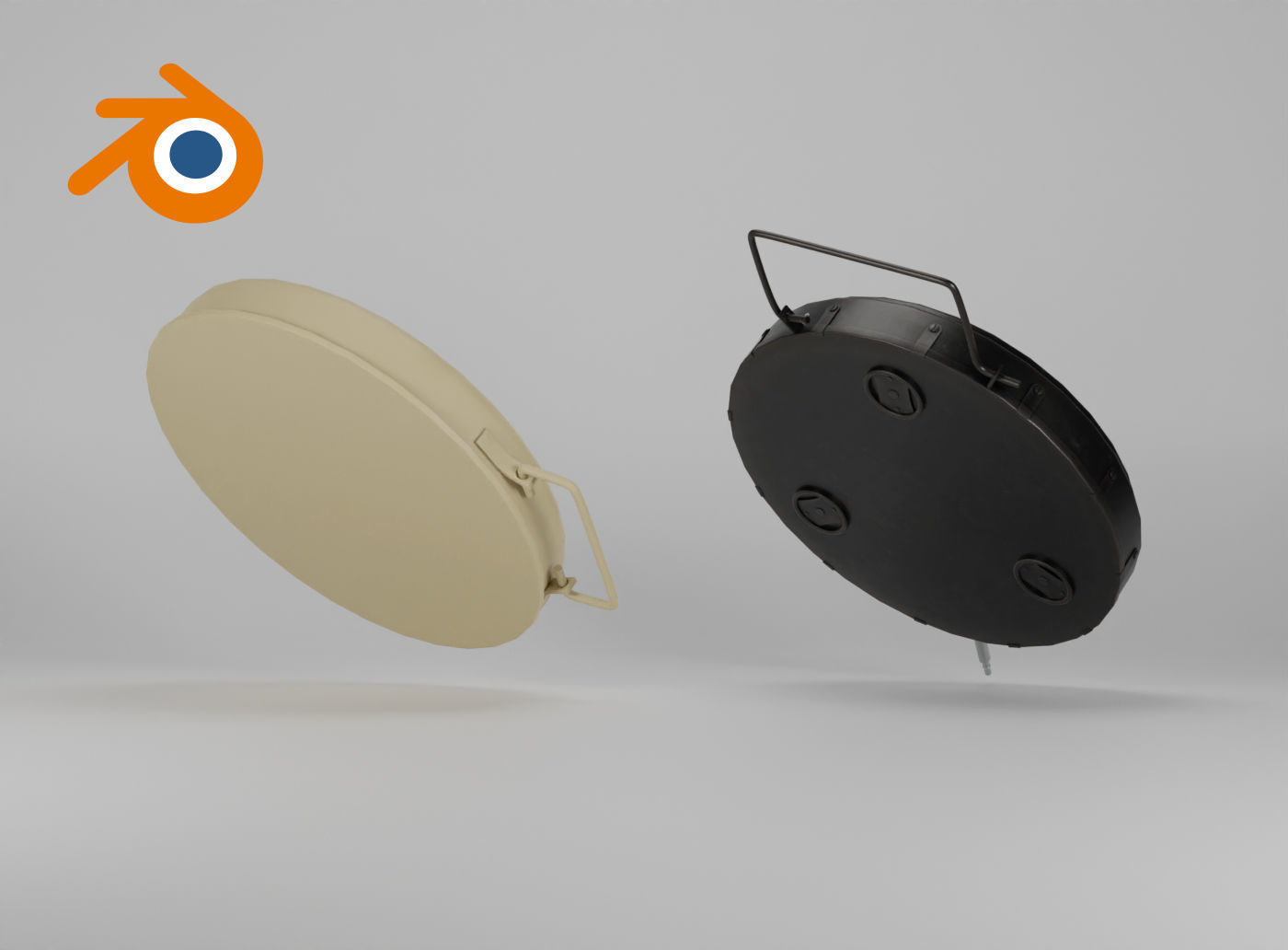 Military Landmine Anti Personnel Anti Tank Mine 3d Model Cgtrader