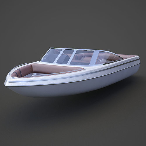 Motor Boat 06 3D model