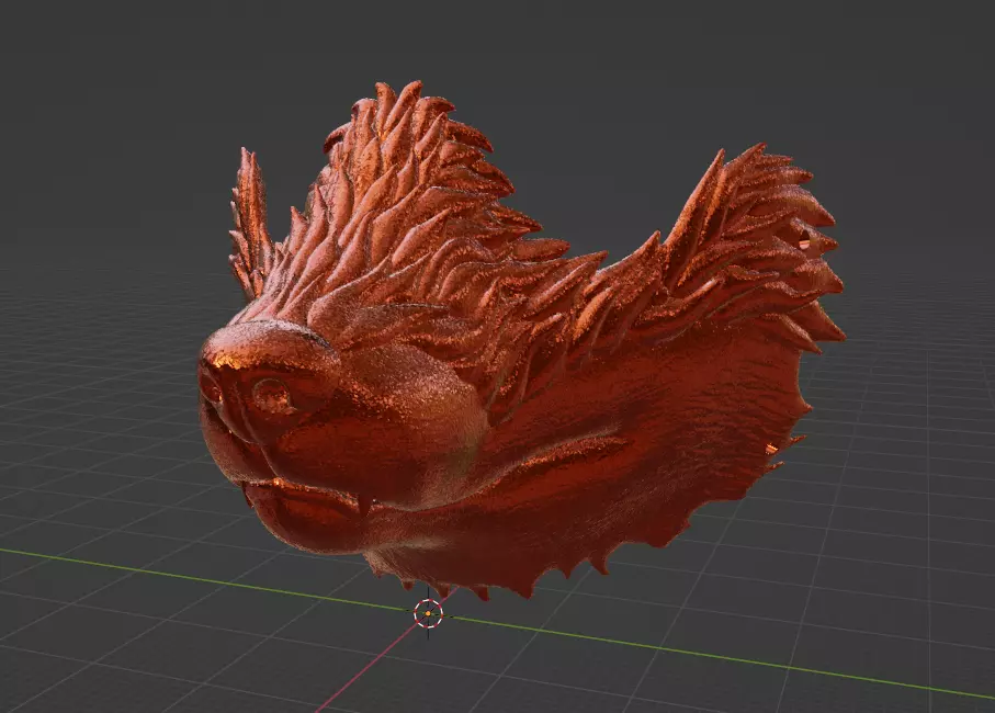 Fox Mask print ready file Canis Vulpis Menpo Japanese Inari 3D print model
