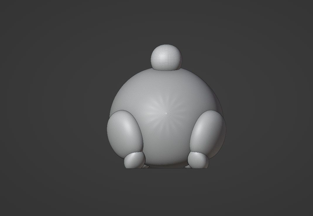 panda 3D print model_5