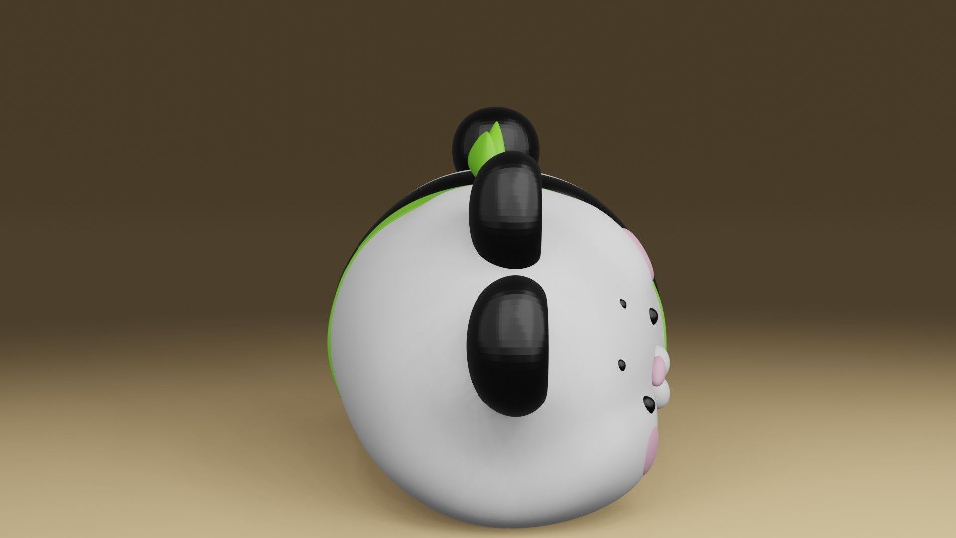 panda 3D print model_9