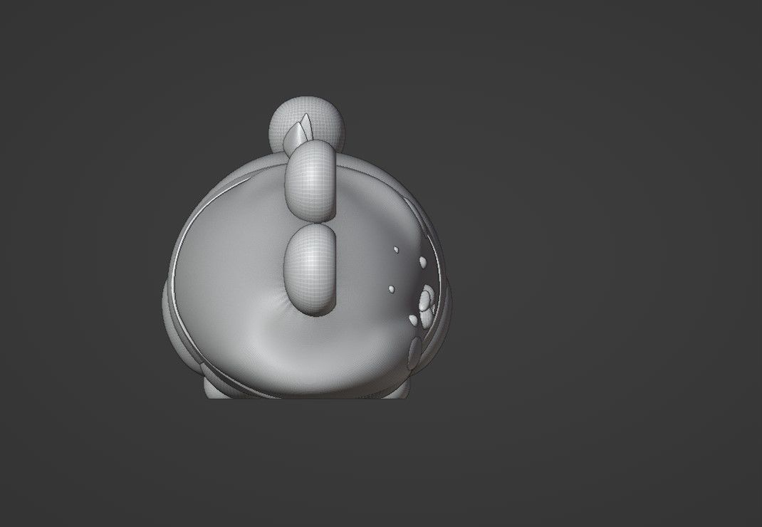 panda 3D print model_3