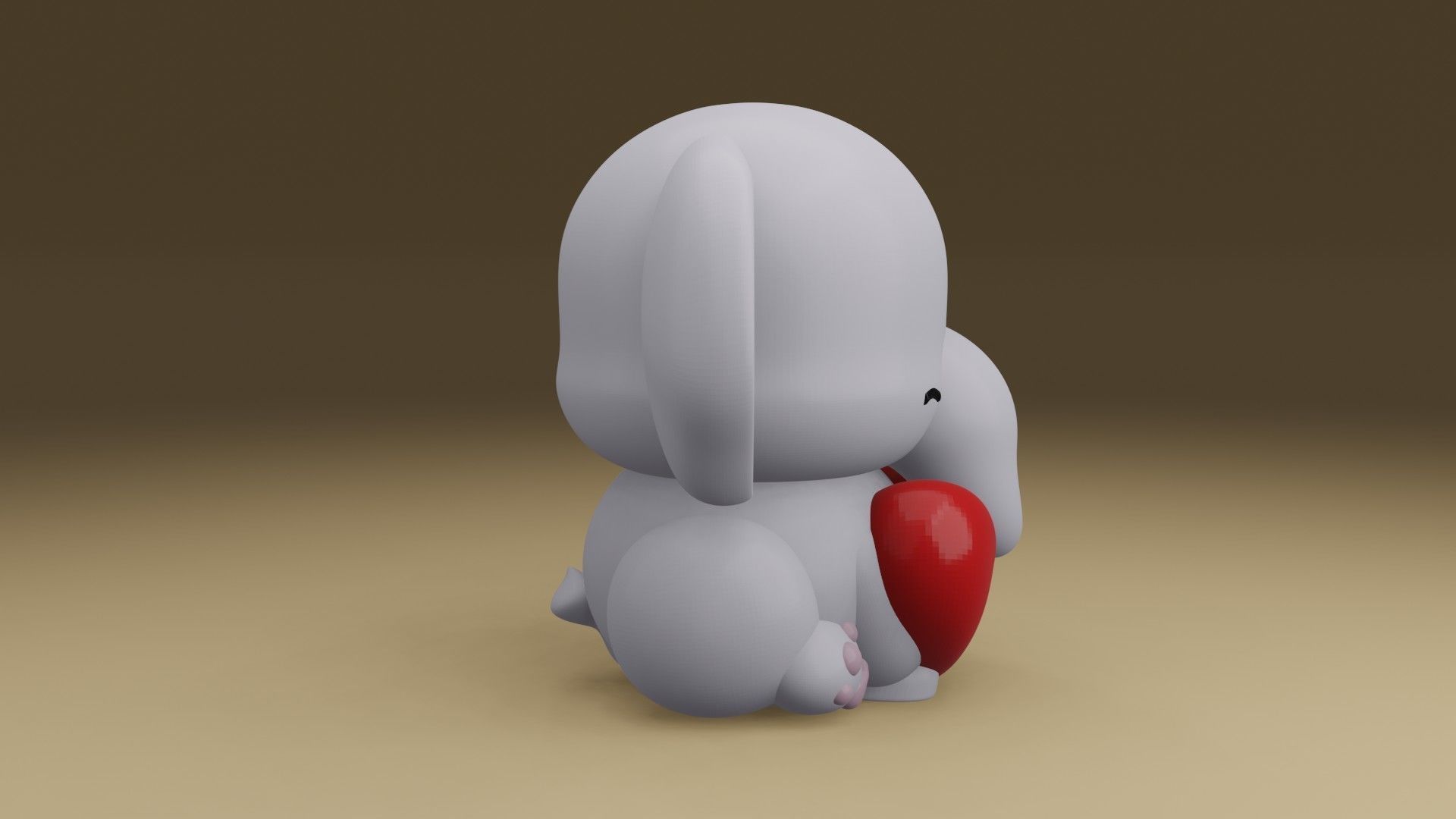 elephant 3D print model_9