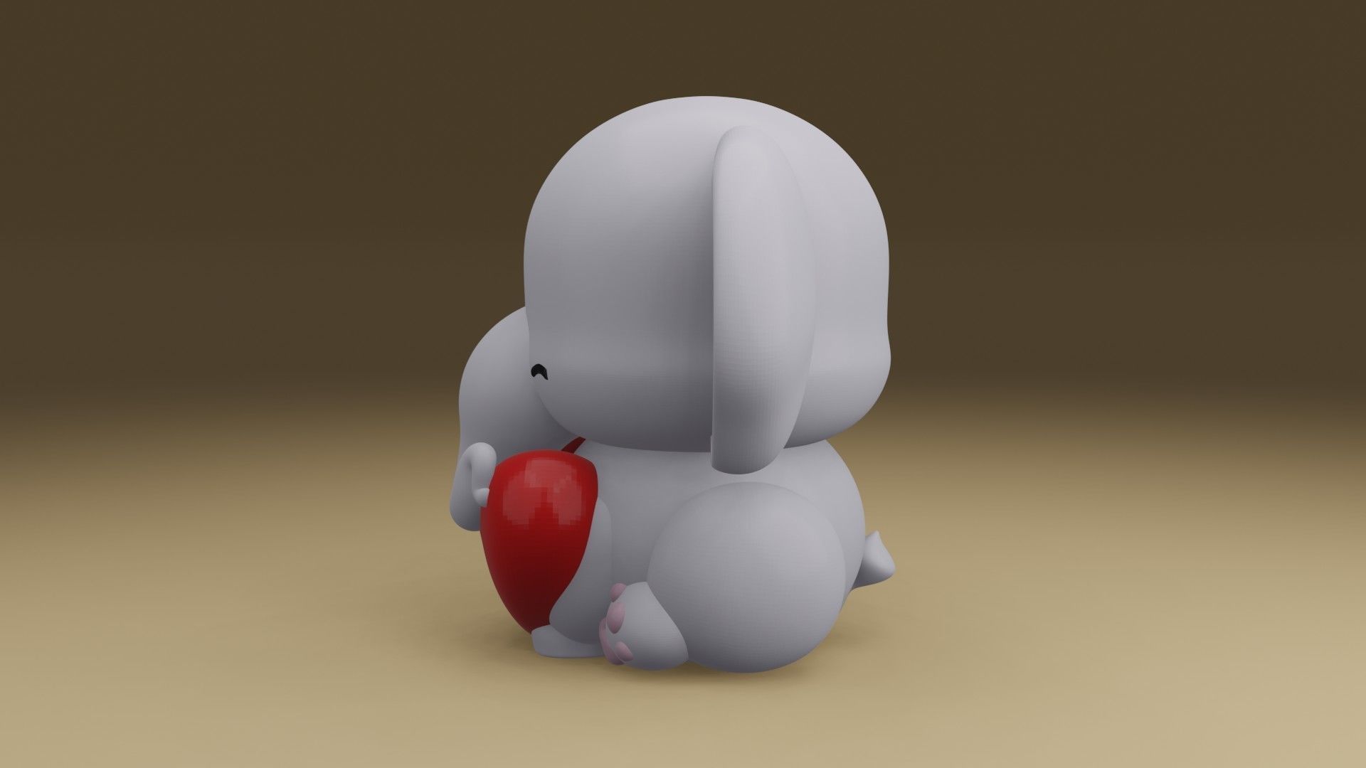 elephant 3D print model_13