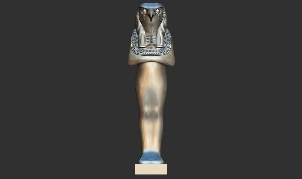 Statuette of Geb from Tutankhamen 3D Printable model 3D print model_5