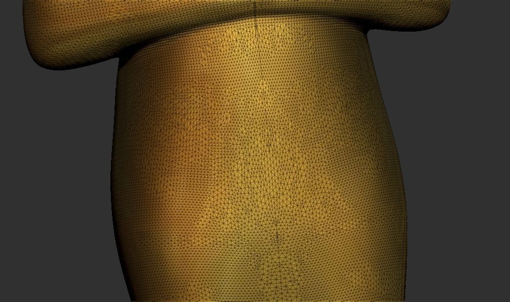 Statuette of Geb from Tutankhamen 3D Printable model 3D print model_13