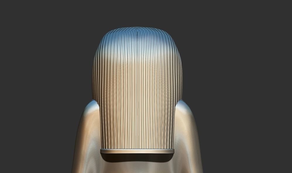 Statuette of Geb from Tutankhamen 3D Printable model 3D print model_3