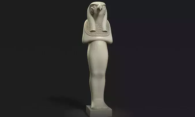 Statue of Goddess Geb Tutankhamun Ushabti 3D STL Model