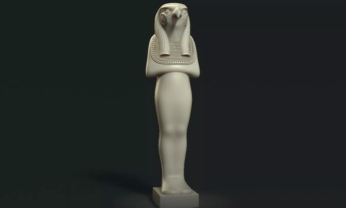 Statue of Goddess Geb Tutankhamun Ushabti 3D STL Model 3D print model