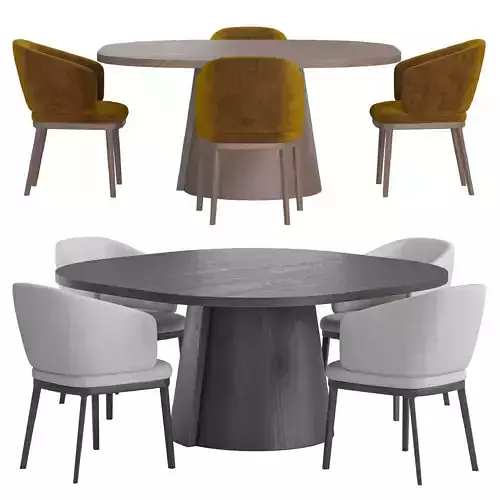 ICARUS chair And ALTER Table by Linteloo