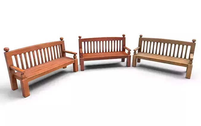 Wooden Bench v1