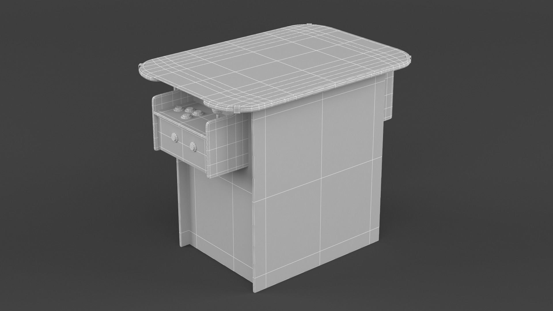Arcade Machine 3D model_7