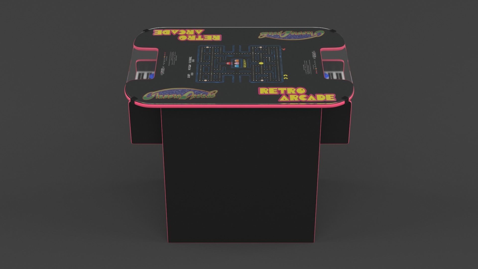 Arcade Machine 3D model_1