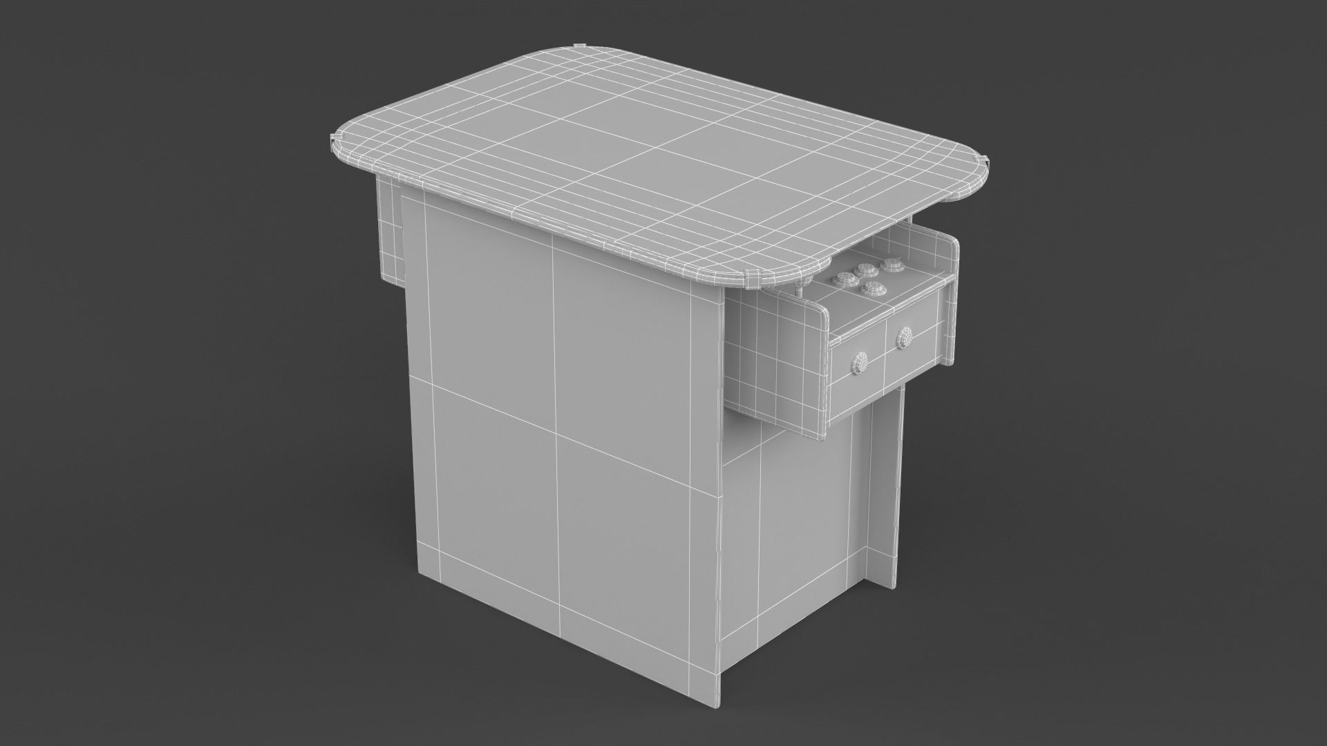 Arcade Machine 3D model_5