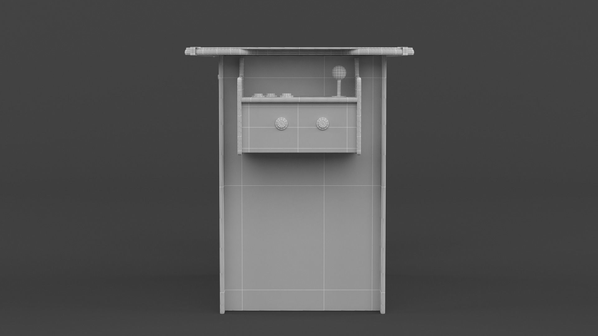 Arcade Machine 3D model_8