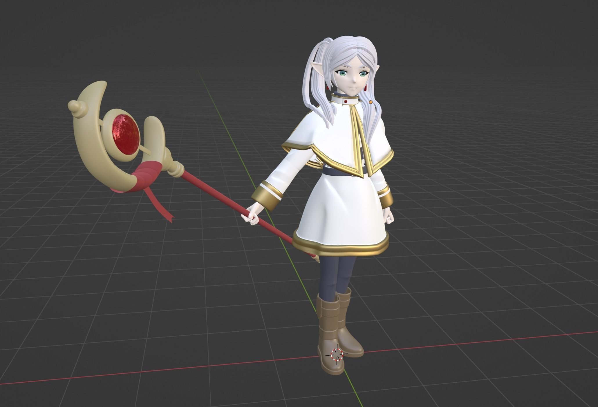 Frieren - Frieren Beyond Journey End 3D model_7