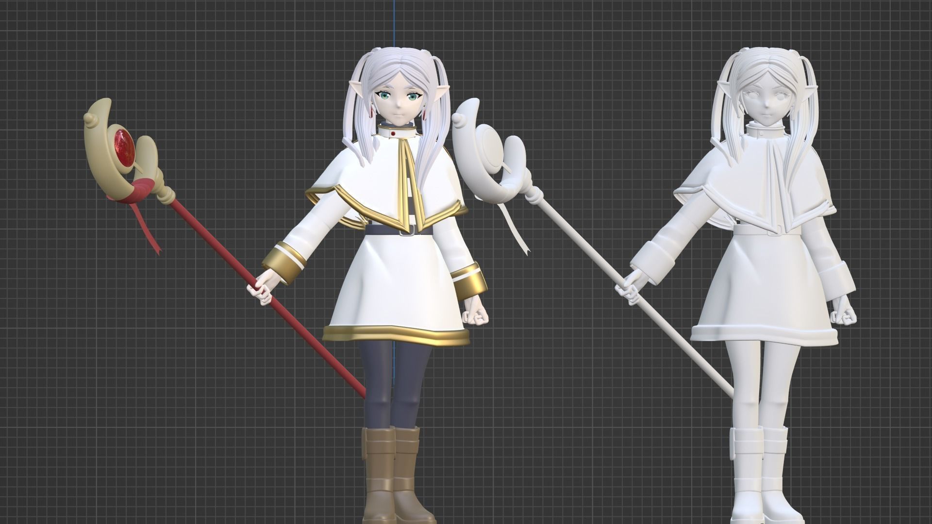 Frieren - Frieren Beyond Journey End 3D model_17