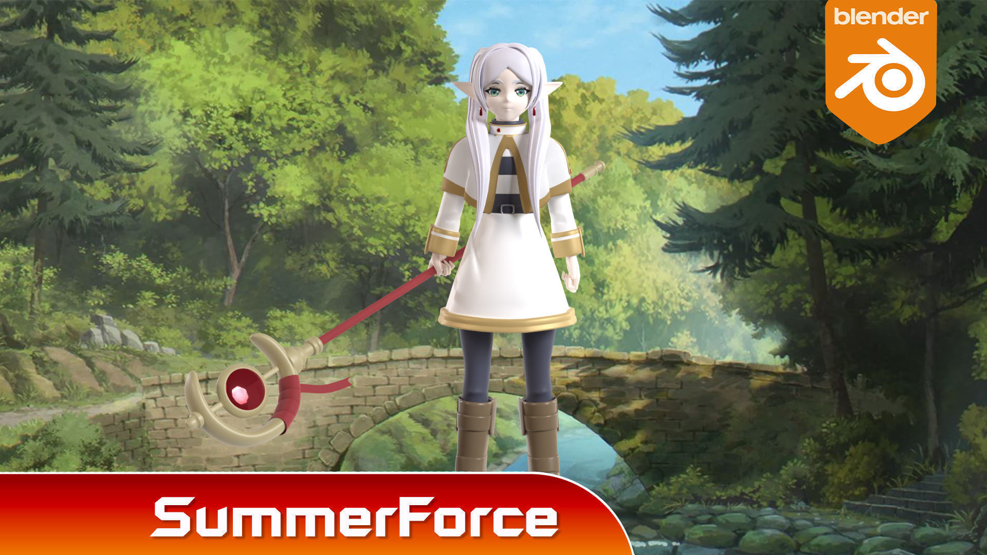 Frieren - Frieren Beyond Journey End 3D model_2